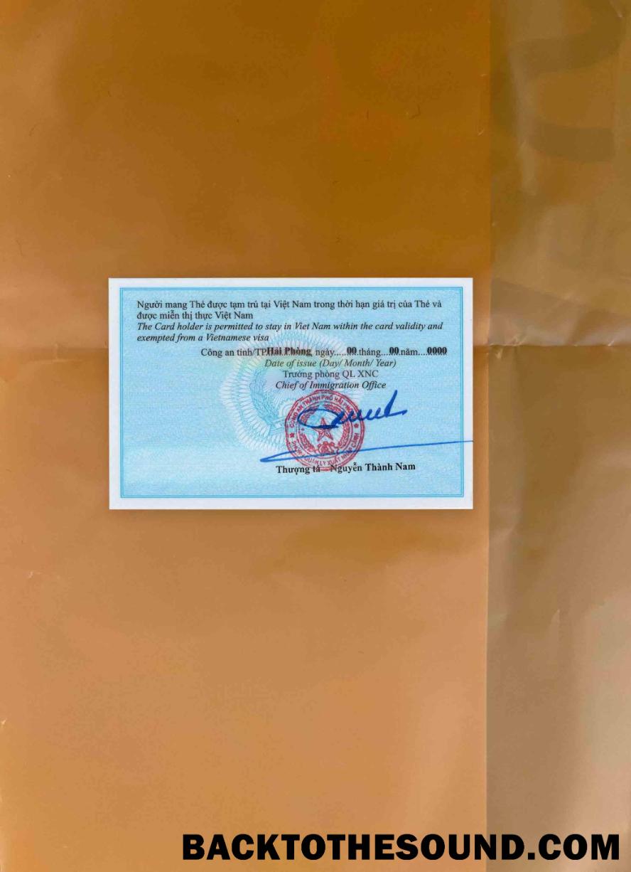 Scarica Vietnam Residenza Carta foto-look Retro Campione modello