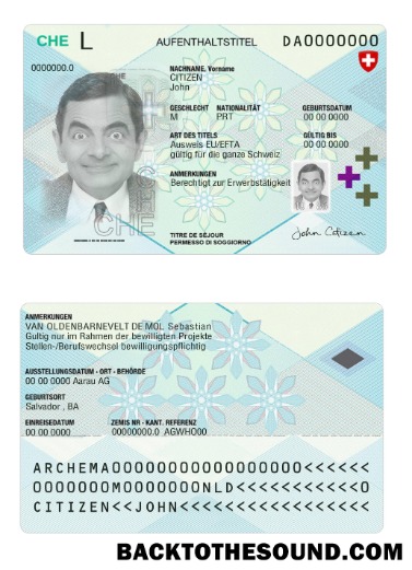 İndir Switzerand Oturma İzni 2020 Mevcut Örnek örnek