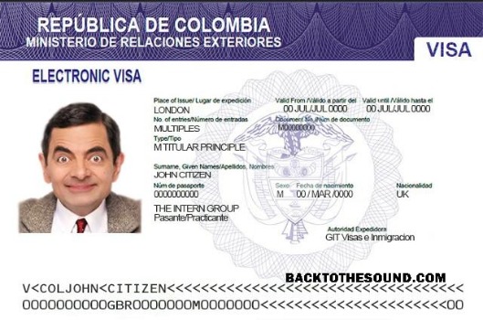 Pobierz Kolumbia electronic Wiza Próbka szablon