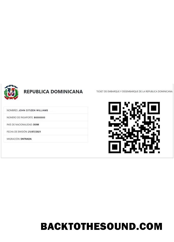 Pobierz DOMINICANA e Wiza Próbka podgląd