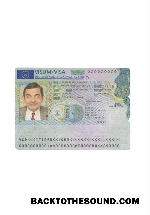 Pobierz Niemcy Schengen Wiza Próbka próbka