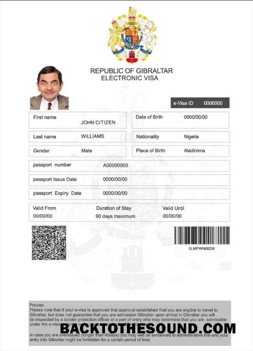 Pobierz Gibraltar electronic Wiza Próbka szablon
