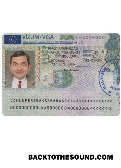Pobierz Węgry Podróż Wiza Wersja 2 Próbka próbka