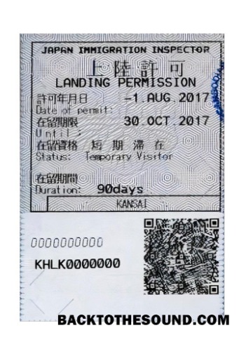Pobierz Japonia Immigration inspector Próbka makieta