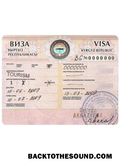 Pobierz KYRGYZ Wiza Próbka projekt