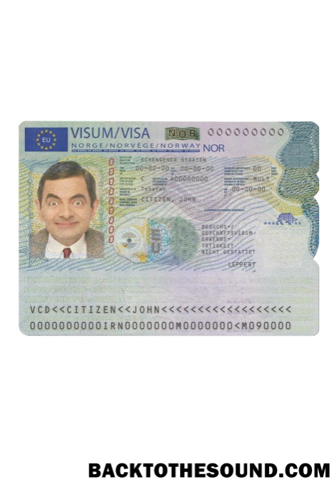 Pobierz Norwegia schengen Wiza Próbka projekt
