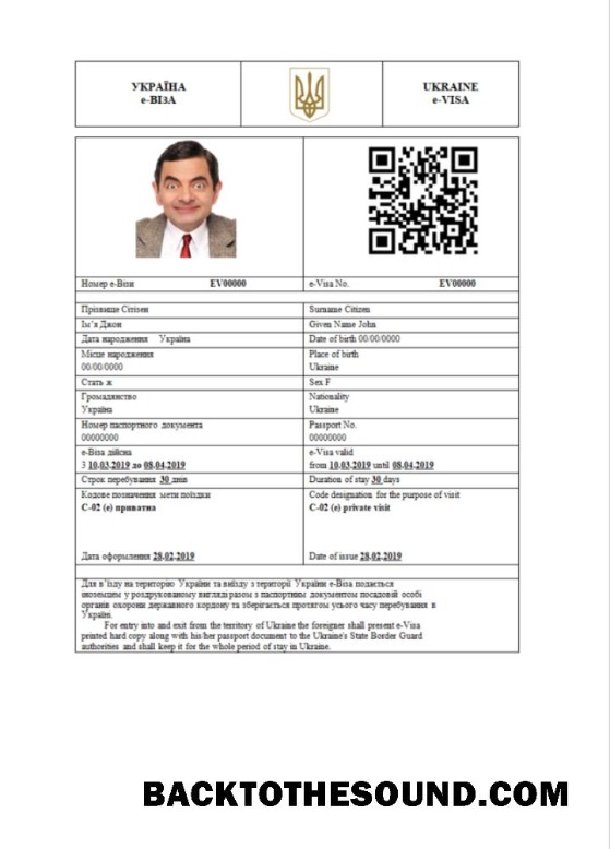 Pobierz Ukraina e Wiza in Word and PDF Próbka makieta