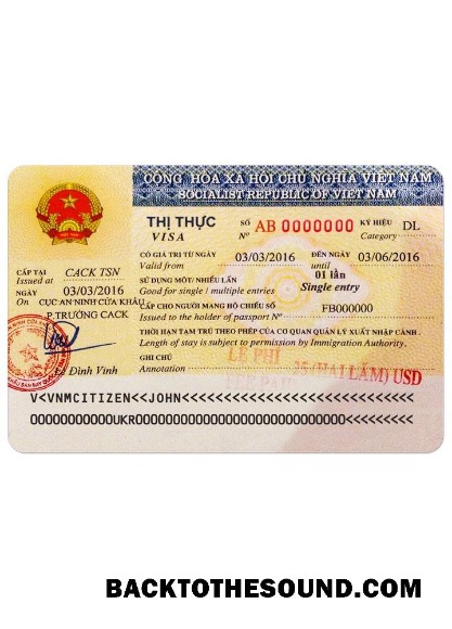 Pobierz VIETNAEM Wiza Próbka podgląd