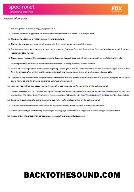 İndir Nijerya Spectranet amazing internet internet Fatura Fatura Word and PDF Formatlar, 3 pages1 Örnek tasarım