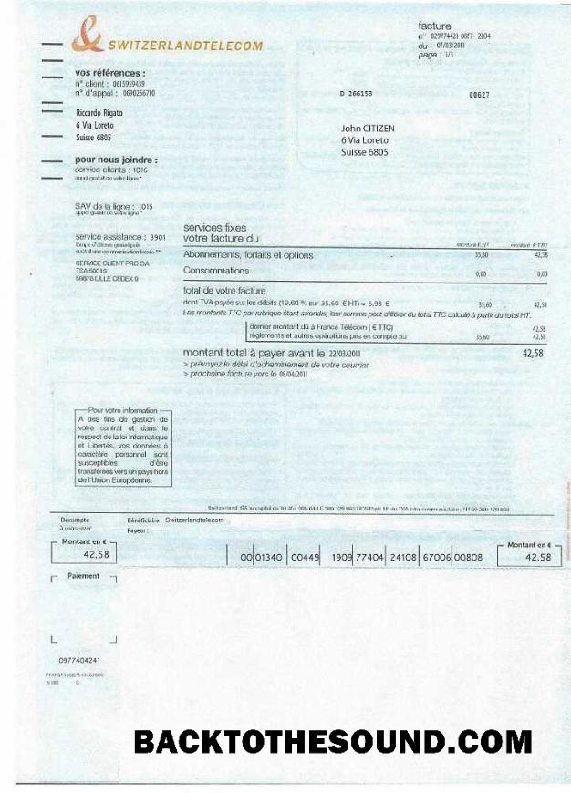 Yüksek Kalite İndir İsviçre Telecom Fatura Fatura Şablon, fully Düzenlenebilir in PSD Format Örnek
