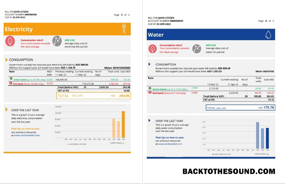 İndir BAE Fujairah Al Ain Distribution Co. Word and PDF Fatura Fatura (5 pages) 3 4 Örnek taslak