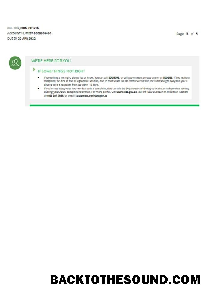 İndir BAE Umm Al Quwain Al Ain Distribution Co. Word and PDF Fatura Fatura (5 pages) 5 Örnek ön izleme