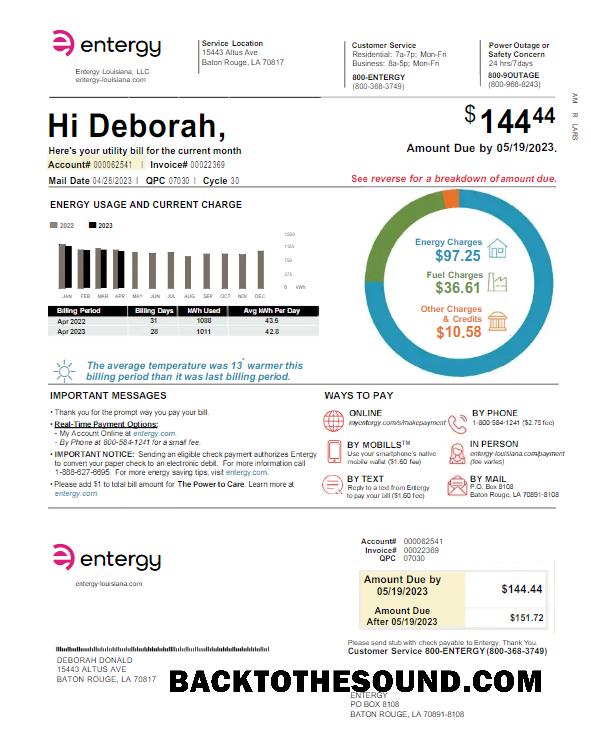 İndir ABD ENTERGY Fatura Fatura Word and PDF Örnek şablon