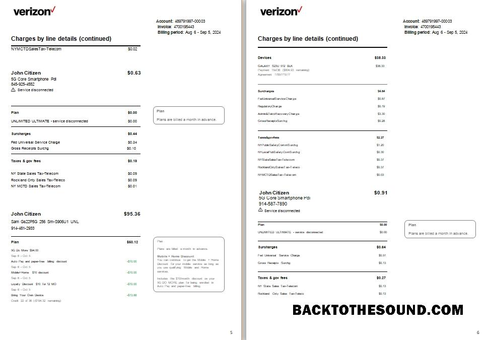 İndir ABD Yeni Jersey Verizon Fatura 5 6 scr Örnek tasarım