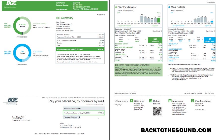 İndir Birleşik Krallık BGE Şirket Fatura Fatura in Word and PDF Formatlar, 2 pages Örnek ön izleme